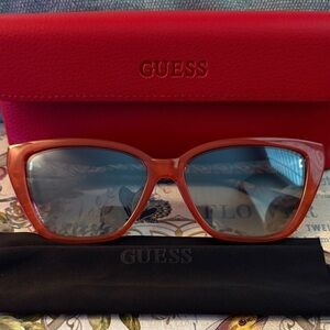 Guess Women's Orange Sunglasses